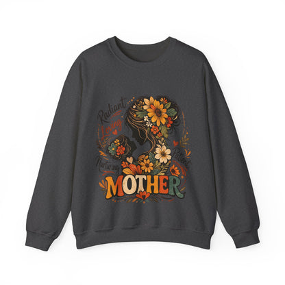 Mother Floral Sweatshirt | Cozy Mom Crewneck | Vintage Motherhood Sweatshirt