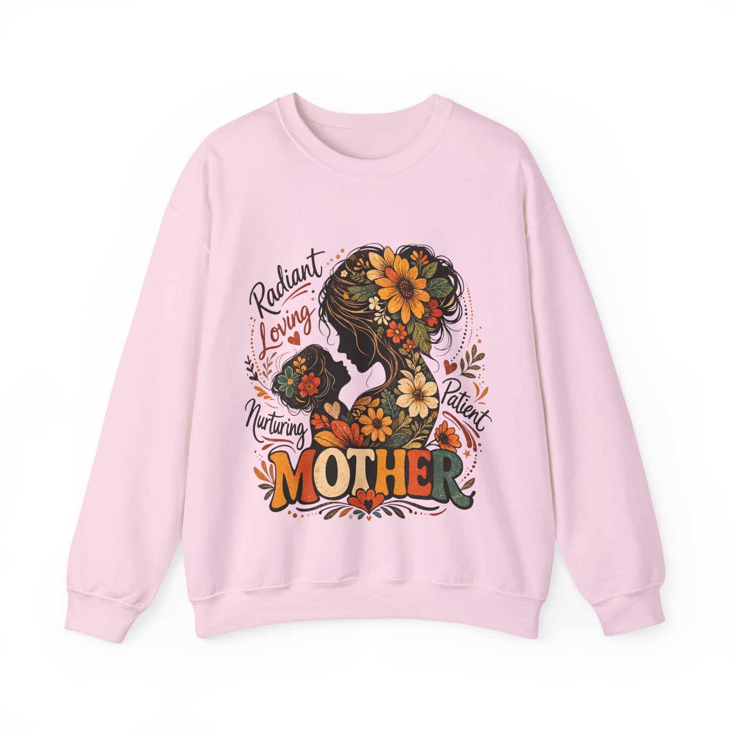 Mother Floral Sweatshirt | Cozy Mom Crewneck | Vintage Motherhood Sweatshirt