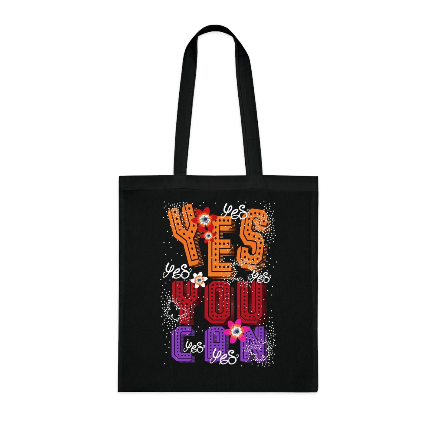Motivational Canvas Tote Bag for Women, Work, School & Everyday Use | Cotton Tote