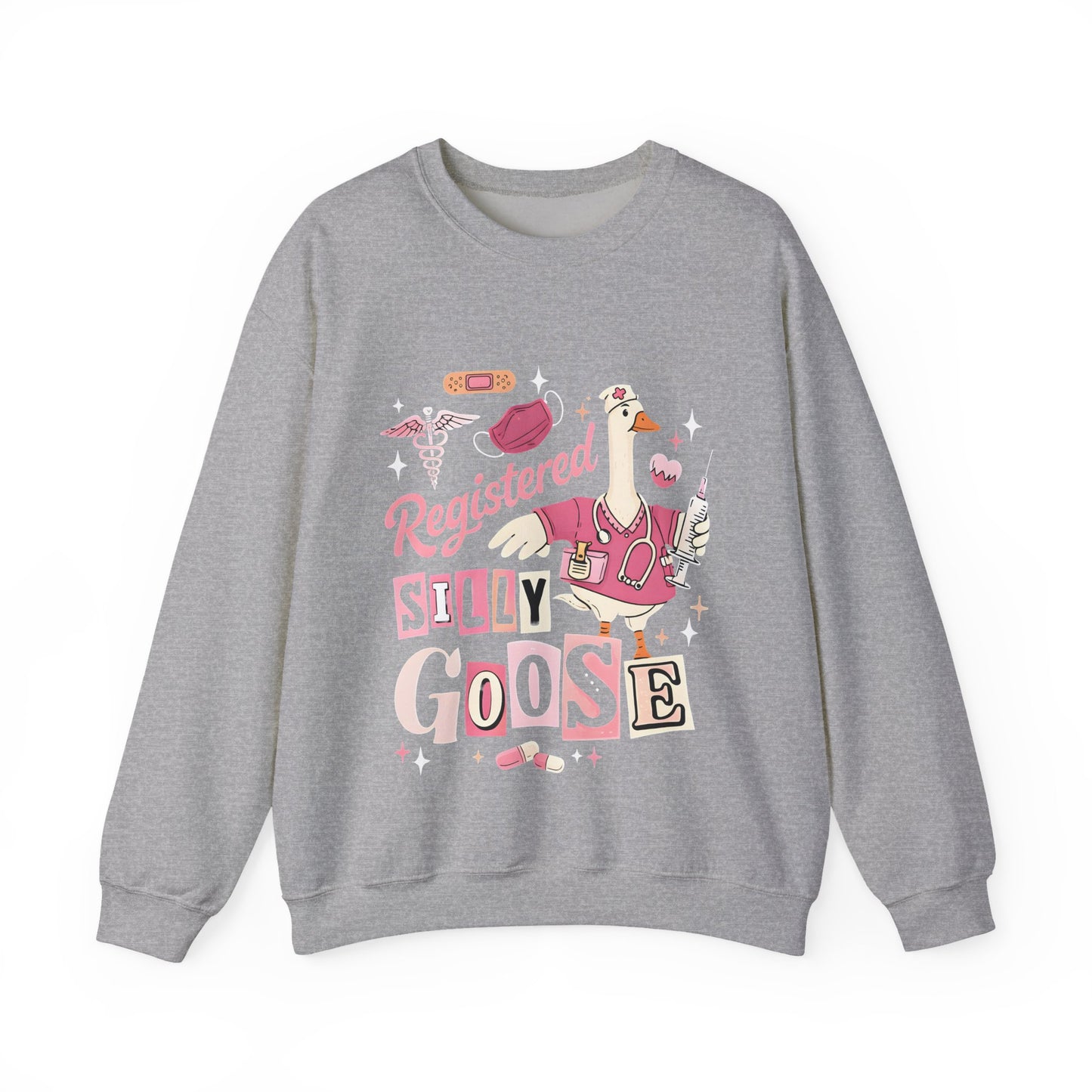 Funny Nurse Crewneck | Cute Nursing Sweatshirt | Healthcare Worker Gift | Unisex Sweatshirt
