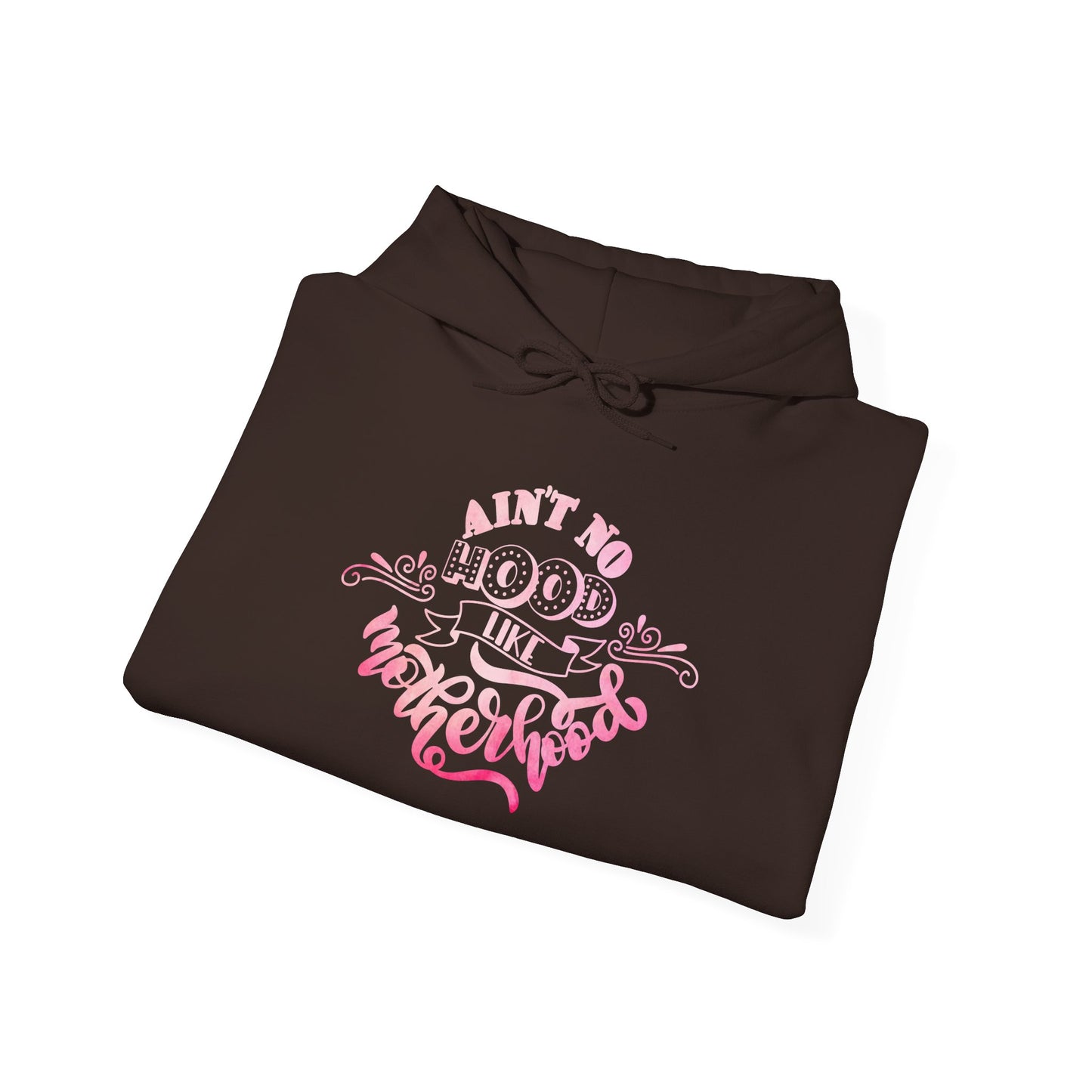 Funny Mom Hoodie | Cozy Women’s Sweatshirt | Gift for Moms | Unisex Heavy Blend | Hooded Sweatshirt | Ain’t No Hood Like Motherhood Hoodie