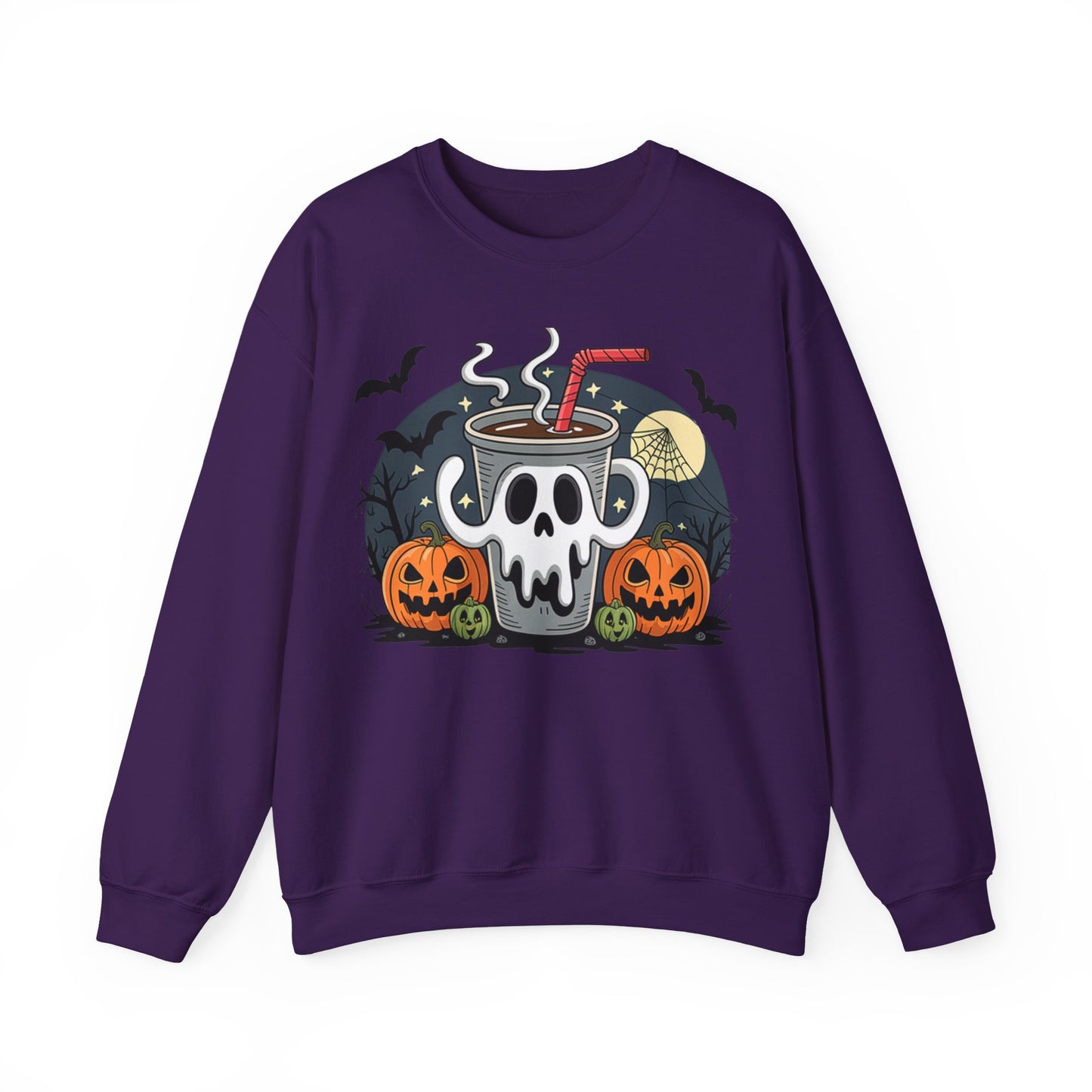 Spooky Sweatshirt | Halloween Sweatshirt | Ghost Sweatshirt | Autumn Sweatshirt | Fall Sweatshirt | Vintage Sweatshirt| Retro Sweatshirt