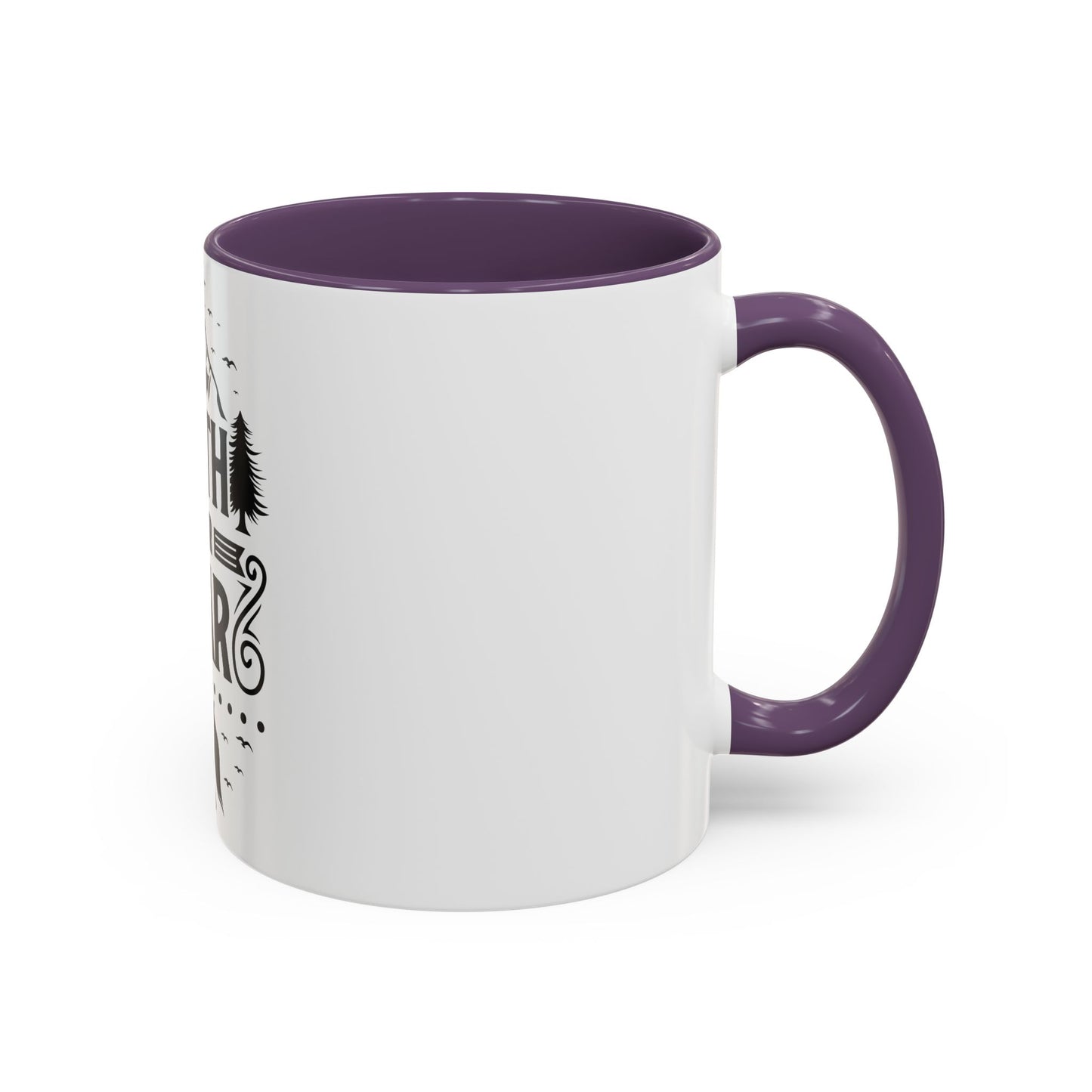 Faith Over Fear Mug | Inspirational Coffee Cup | Motivational Gift | Christian Mug | Positive Quote Drinkware | Accent Coffee Mug  | 11oz | 15oz