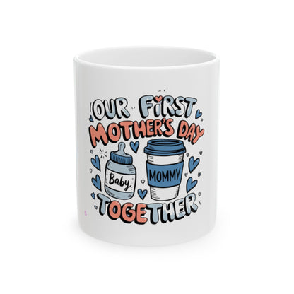 Happy Mother’s Day Mug Gift | Ceramic Coffee Cup for Mum | Relaxation Gift Idea for Mom | Ceramic Mug | 11oz | 15oz