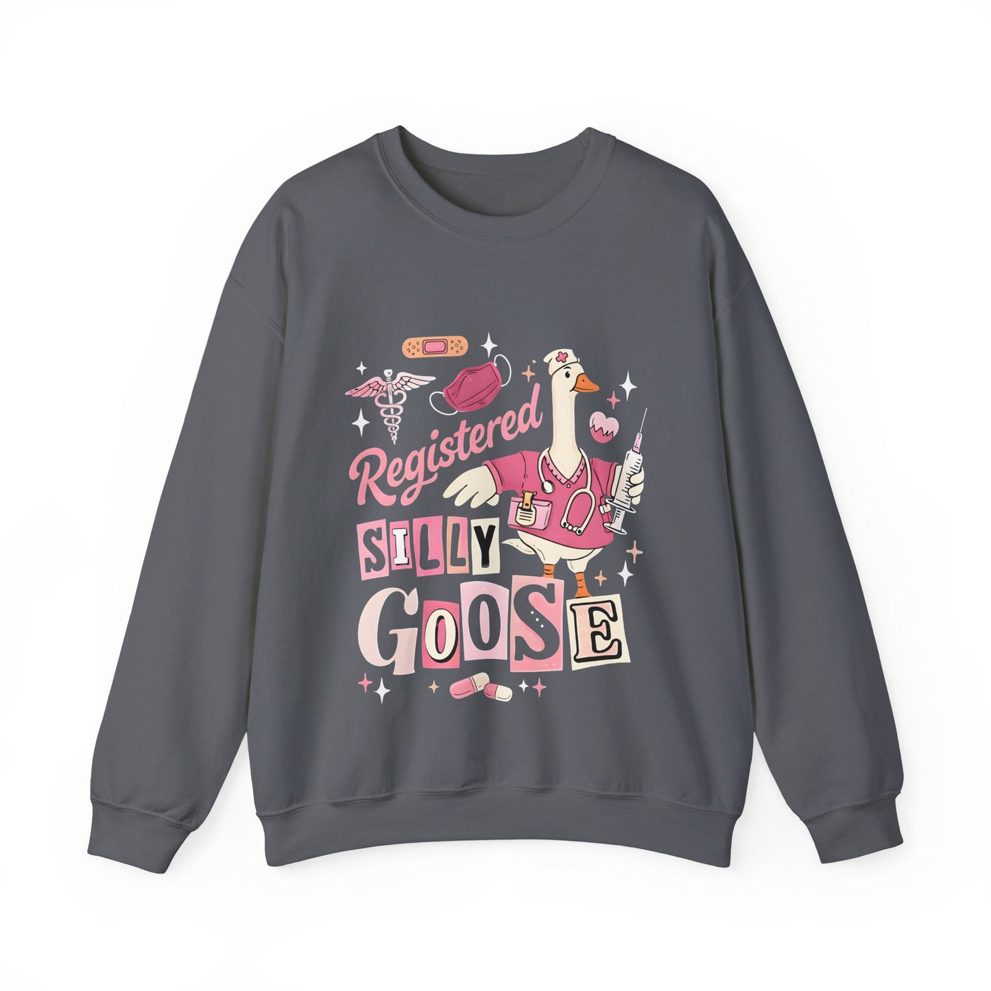 Funny Nurse Crewneck | Cute Nursing Sweatshirt | Healthcare Worker Gift | Unisex Sweatshirt