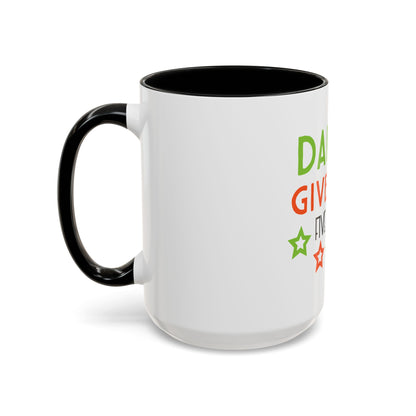 Coffee Cup | Dad I Will Give You Five Stars Mug | Funny Dad Gift | Father’s Day Mug | Cute Gift for Dad from Kids | Dad Coffee Mug