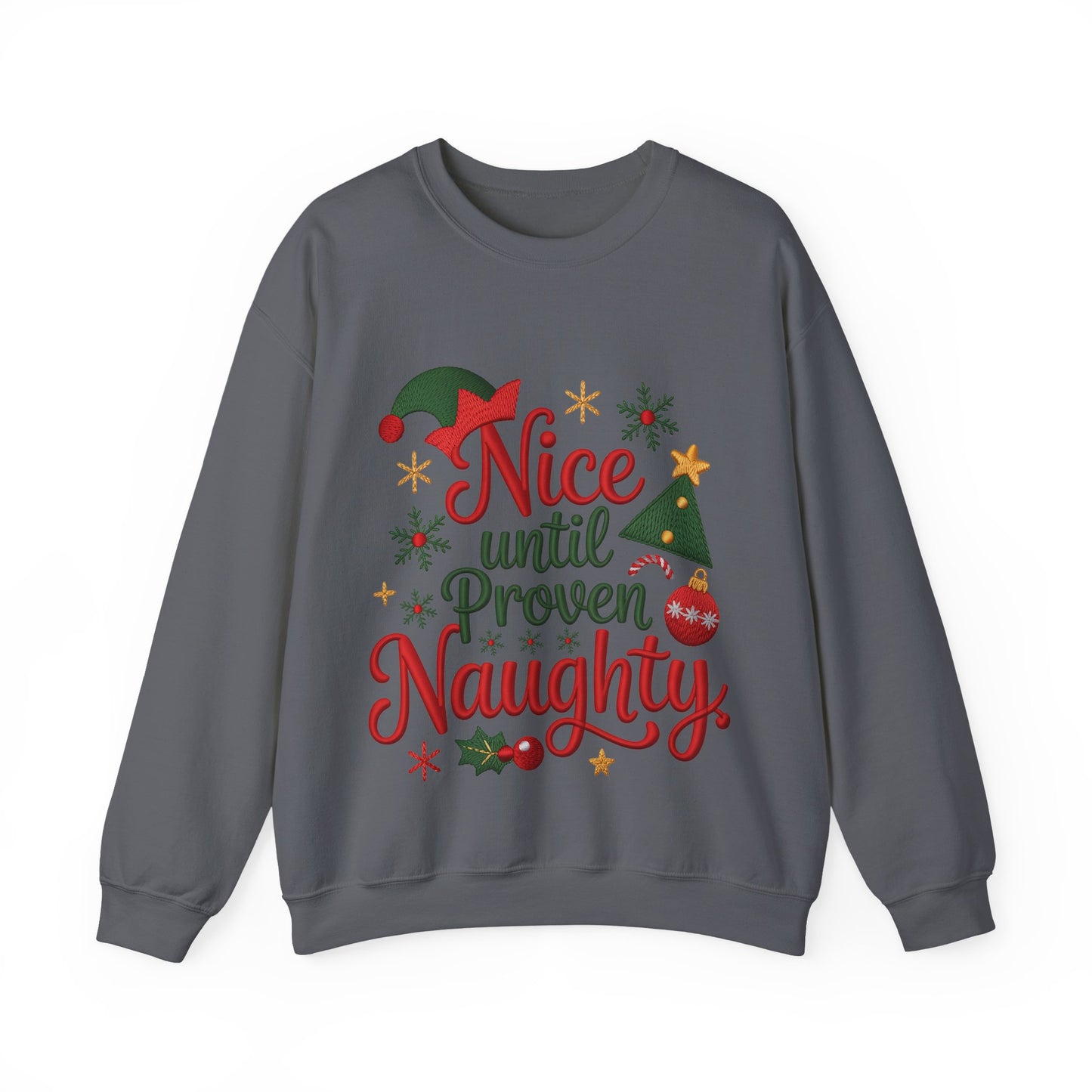 Christmas Sweatshirt  | Unisex Funny Holiday Crewneck | Matching Christmas Couple Sweatshirt