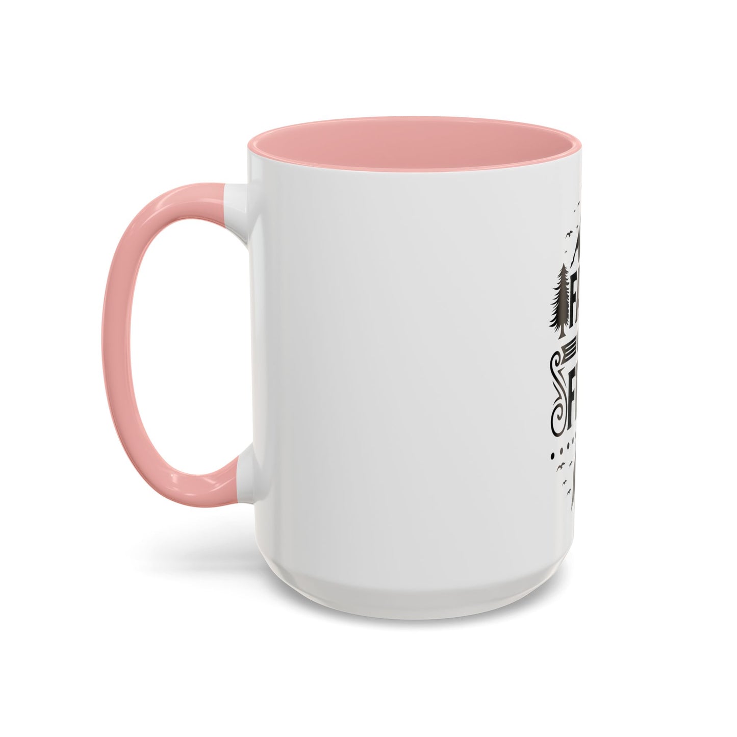 Faith Over Fear Mug | Inspirational Coffee Cup | Motivational Gift | Christian Mug | Positive Quote Drinkware | Accent Coffee Mug  | 11oz | 15oz